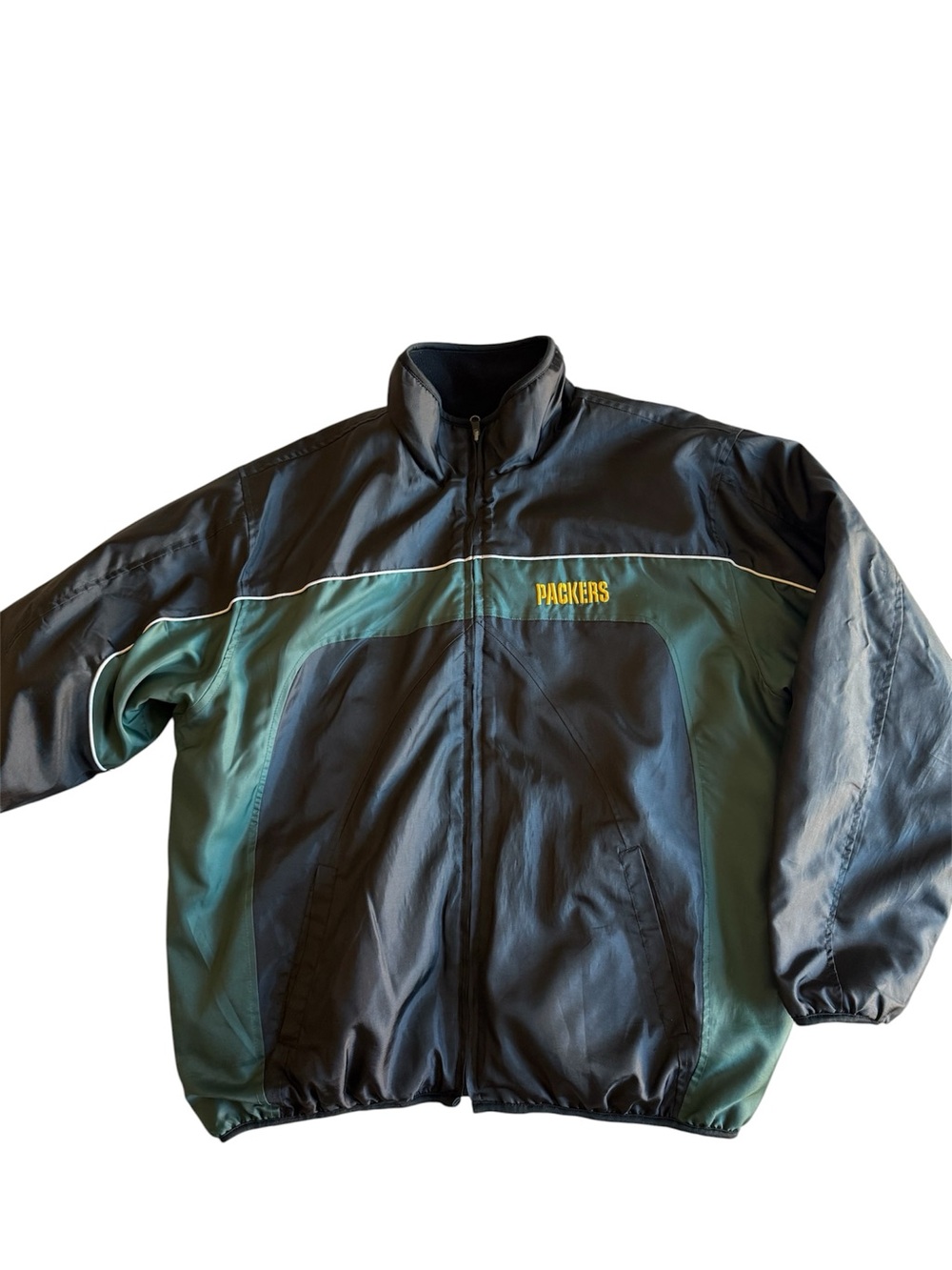 vintage Green Bay Packers Team NFL reversible jacket